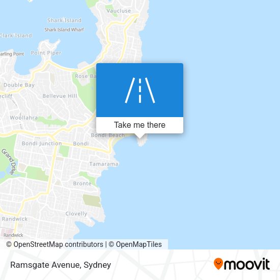 Ramsgate Avenue map