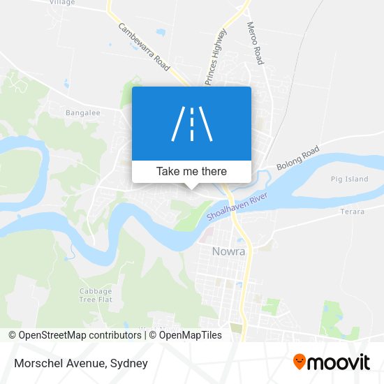 Morschel Avenue map
