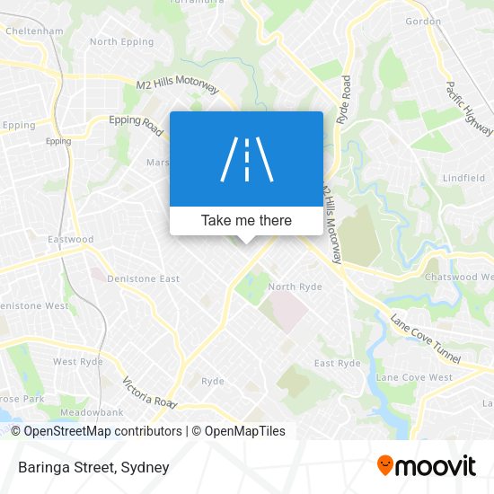 Baringa Street map