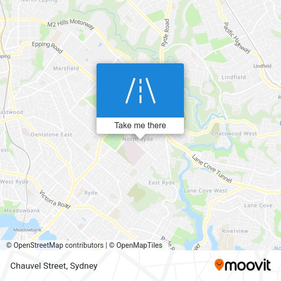 Chauvel Street map
