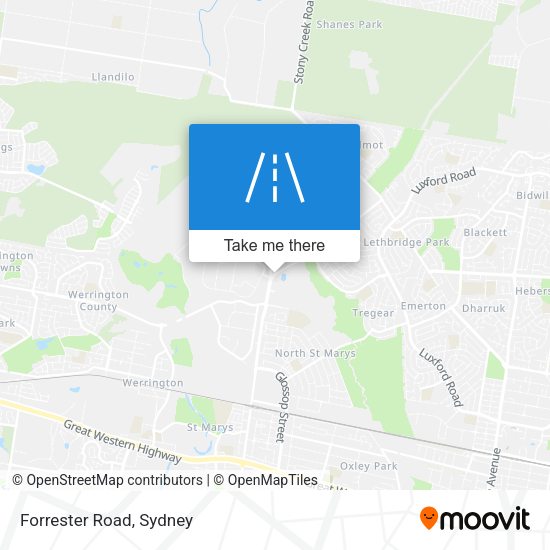 Forrester Road map