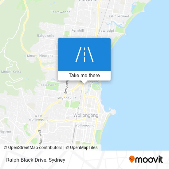 Mapa Ralph Black Drive