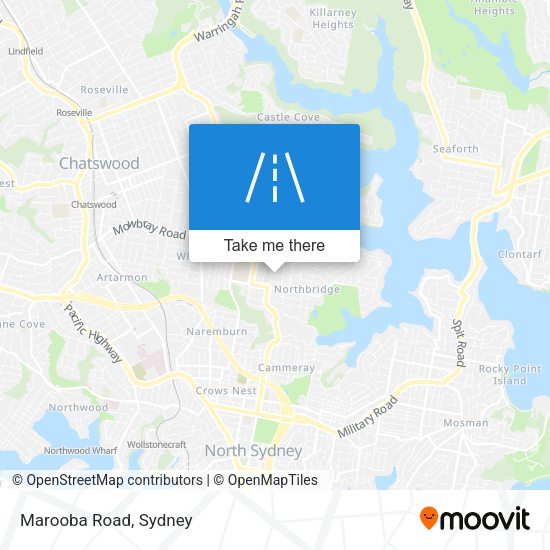 Marooba Road map