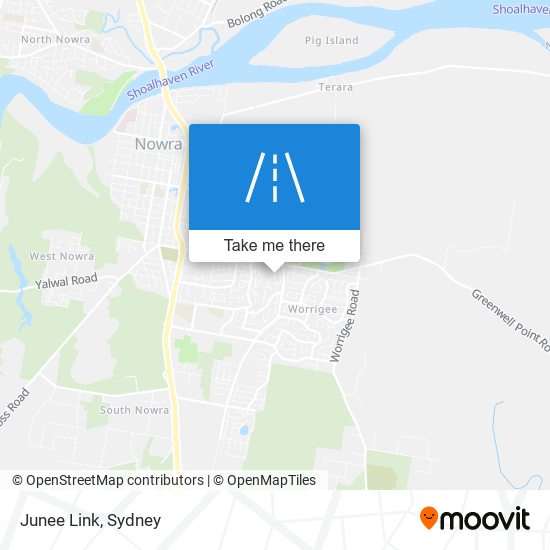 Junee Link map