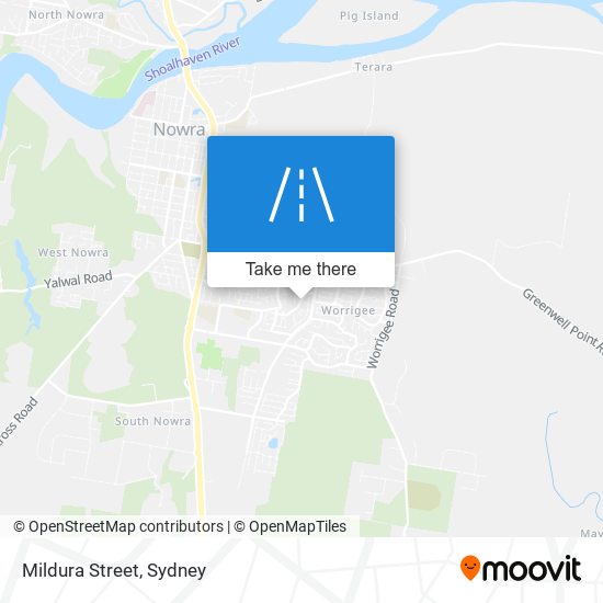 Mildura Street map