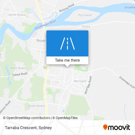 Tarraba Crescent map