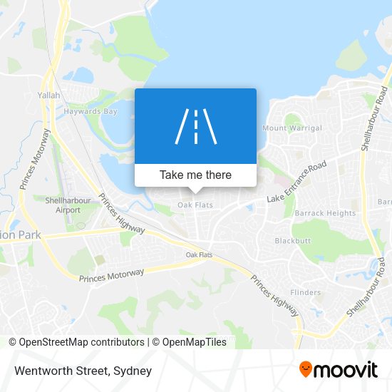 Wentworth Street map