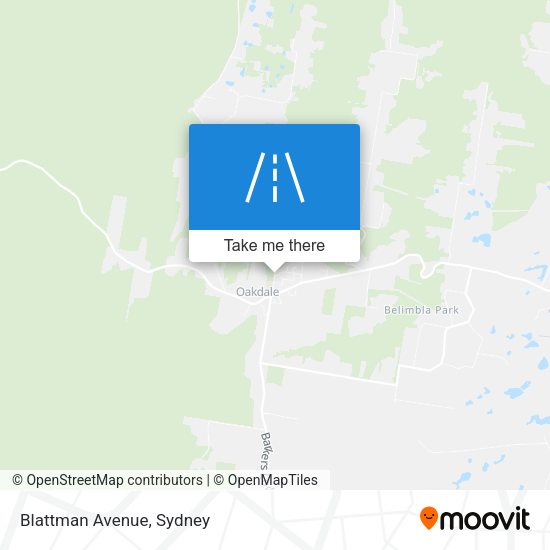Blattman Avenue map