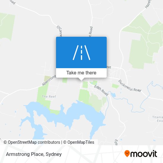 Armstrong Place map