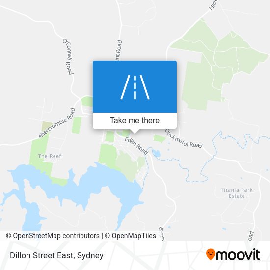 Dillon Street East map