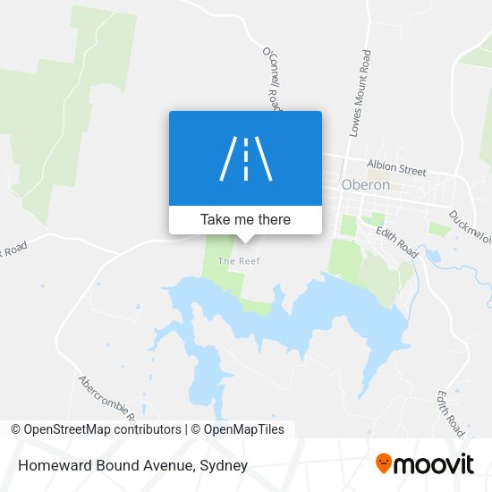 Homeward Bound Avenue map