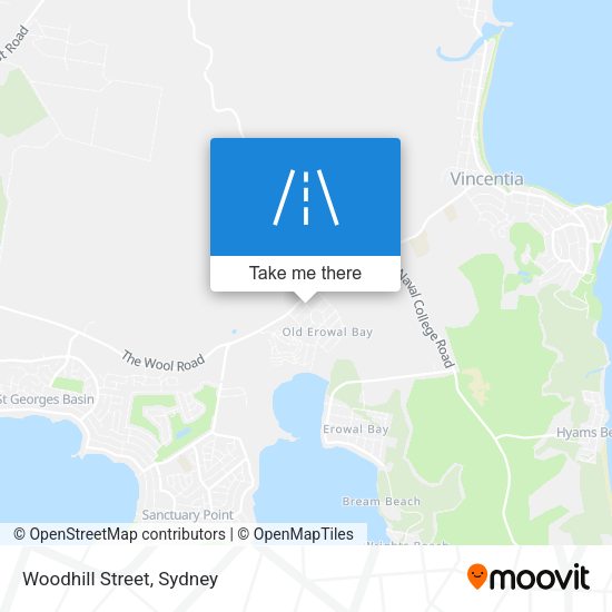 Woodhill Street map