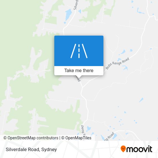 Silverdale Road map