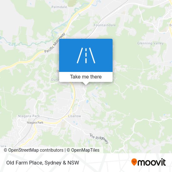 Old Farm Place map