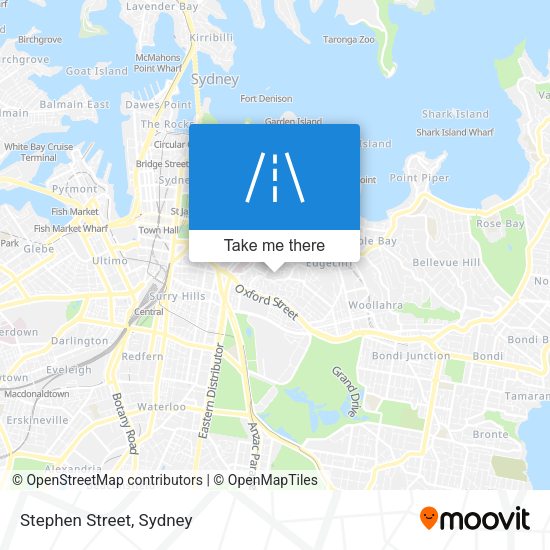 Stephen Street map