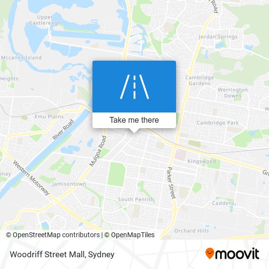 Woodriff Street Mall map