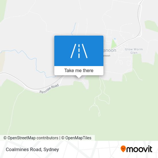 Coalmines Road map