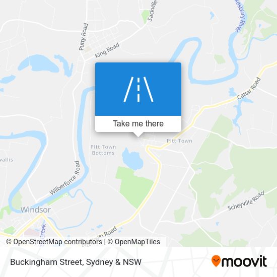 Buckingham Street map