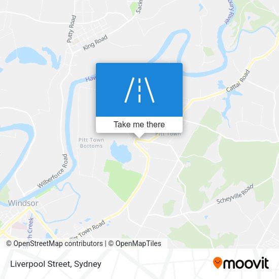 Liverpool Street map