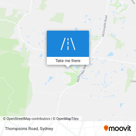 Thompsons Road map