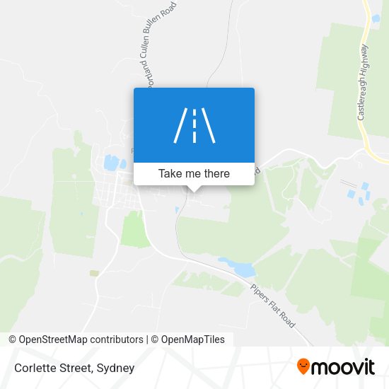 Corlette Street map
