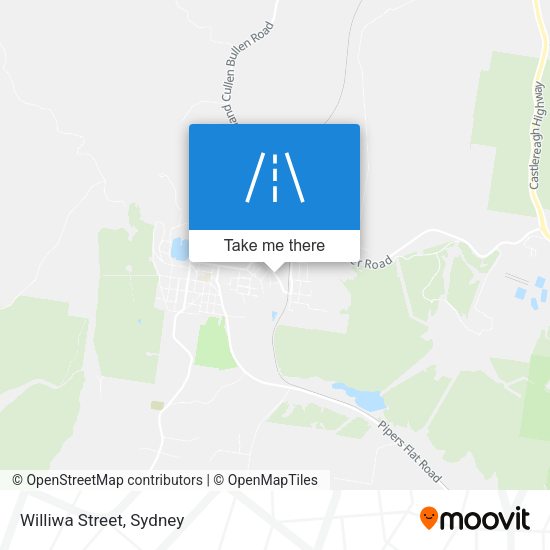 Williwa Street map