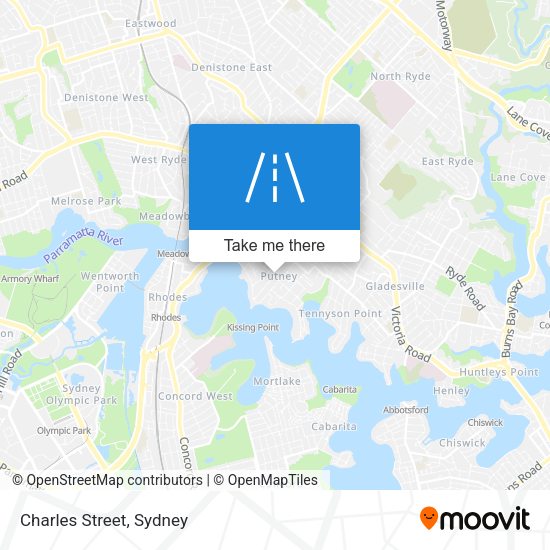 Charles Street map