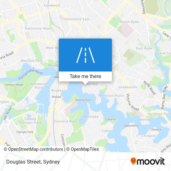 Douglas Street map