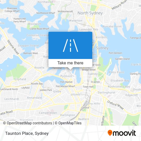 Taunton Place map