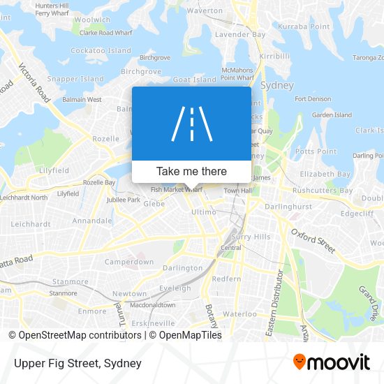 Upper Fig Street map