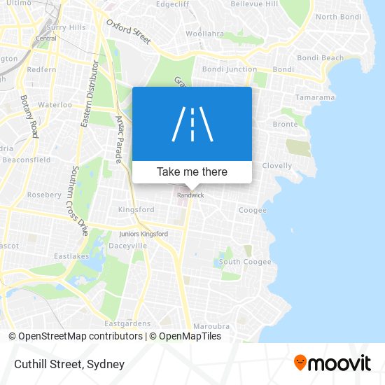 Cuthill Street map