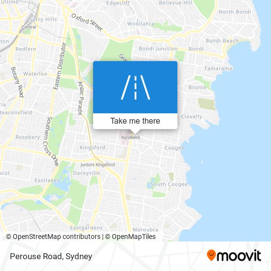 Perouse Road map