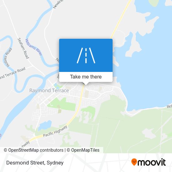 Desmond Street map