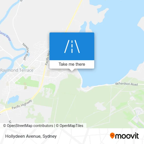 Hollydeen Avenue map