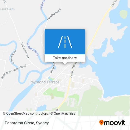 Panorama Close map