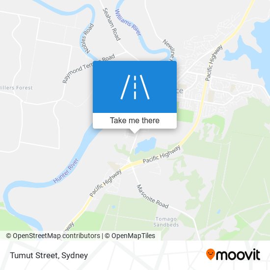 Mapa Tumut Street