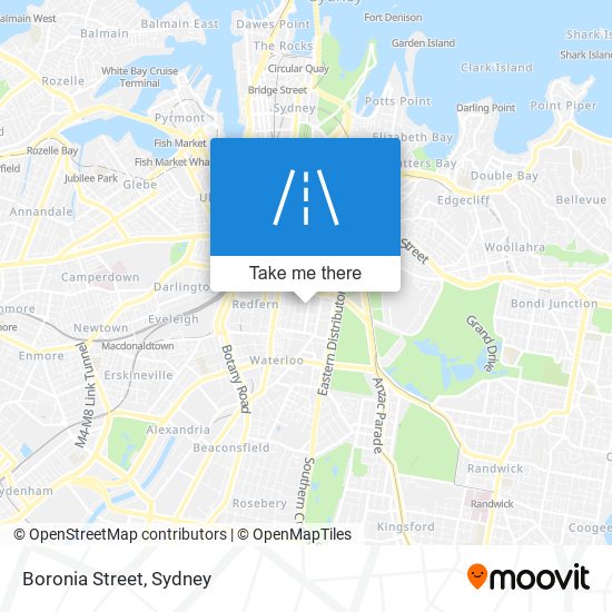 Boronia Street map