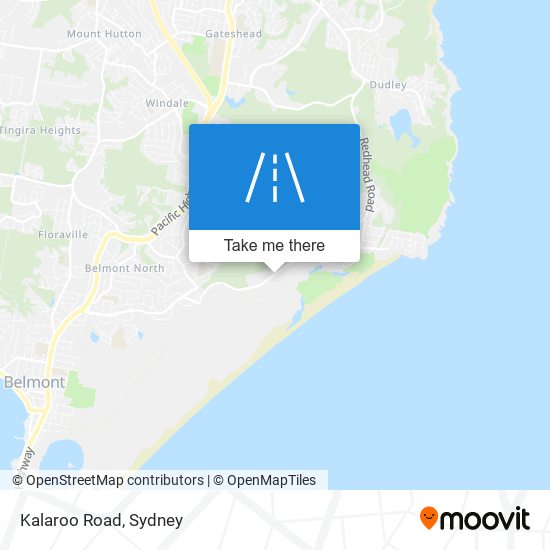 Kalaroo Road map