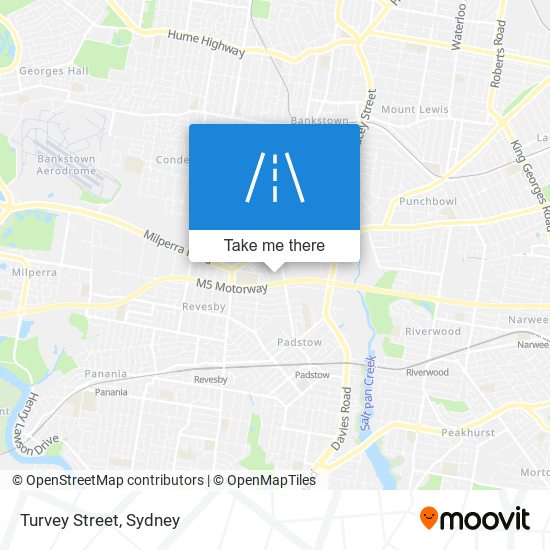 Turvey Street map