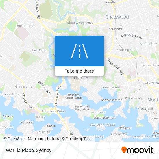 Warilla Place map