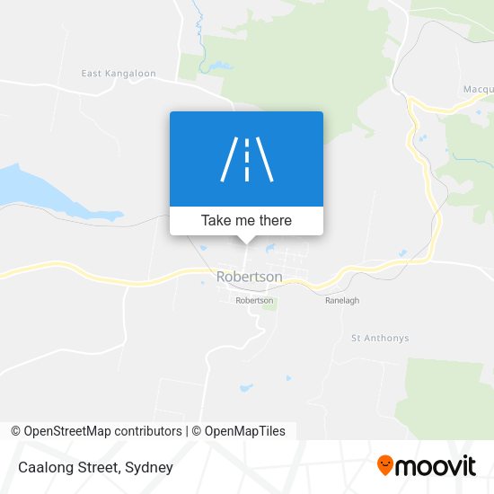 Caalong Street map