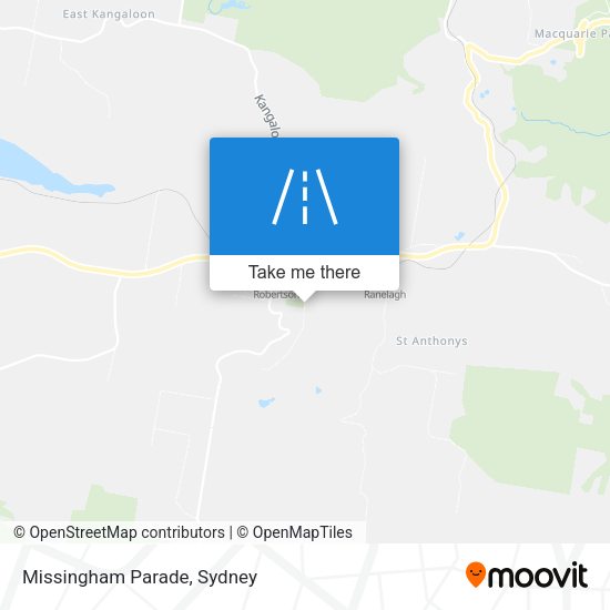 Missingham Parade map