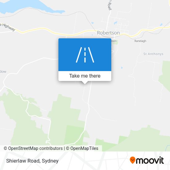 Shierlaw Road map