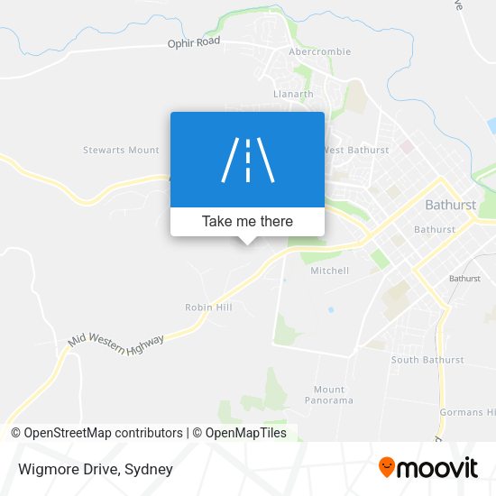 Wigmore Drive map