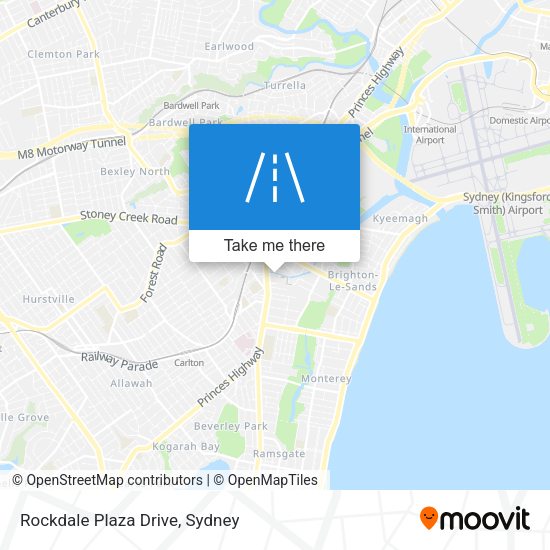 Rockdale Plaza Drive map