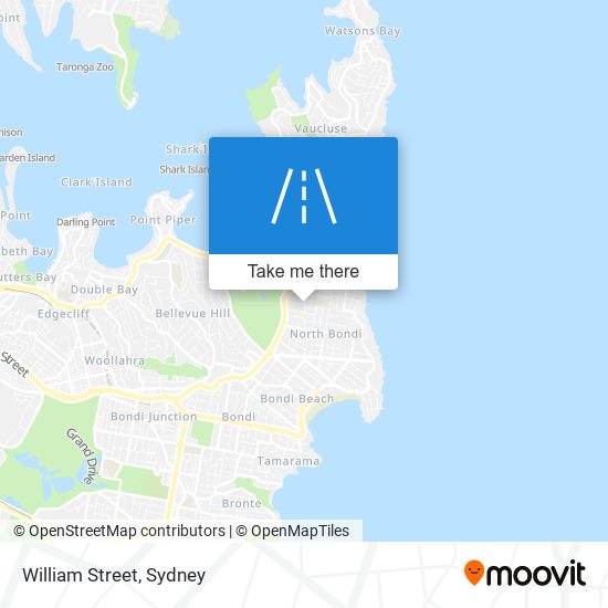 William Street map