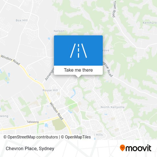 Chevron Place map
