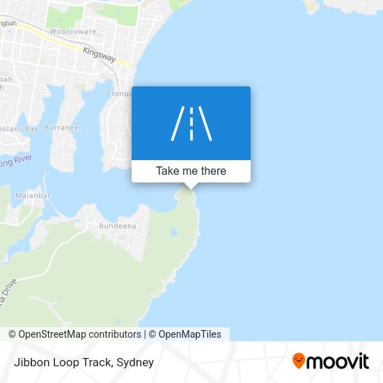 Jibbon Loop Track map