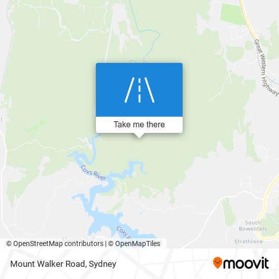 Mount Walker Road map