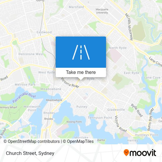 Church Street map